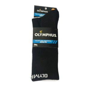Bipack Calceta Multideportiva Olymphus Blanca/Negro