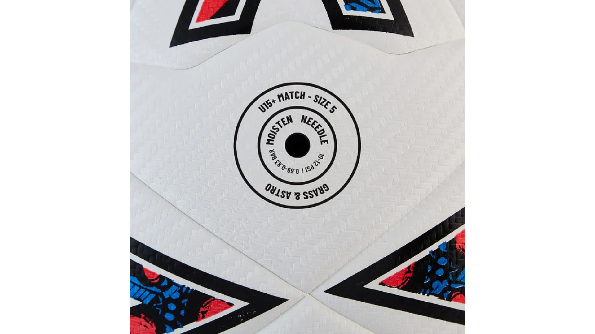 Balón de Fútbol Mitre ULTIMATCH ONE BLANCO/NEGRO/ROJO N°5 - Imagen 4