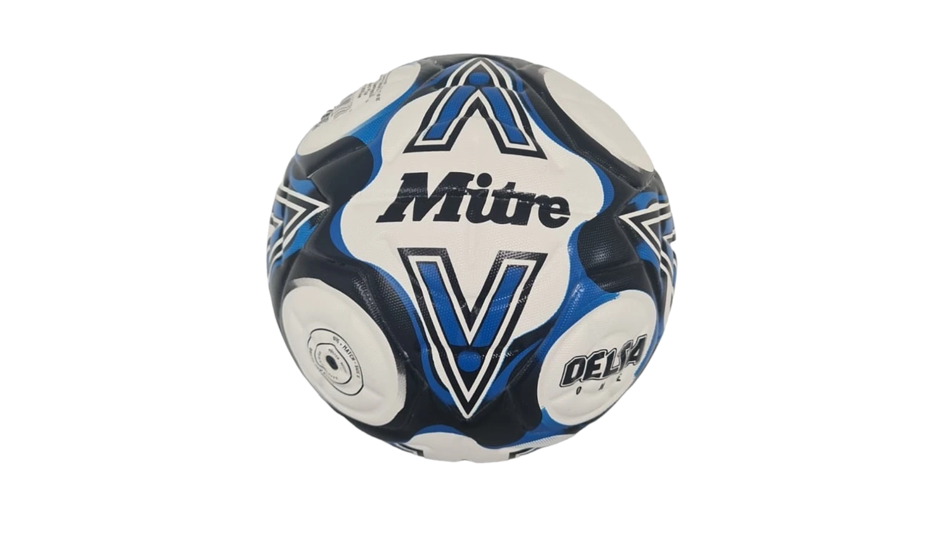 Balón de Fútbol Mitre Delta One Blanco T5