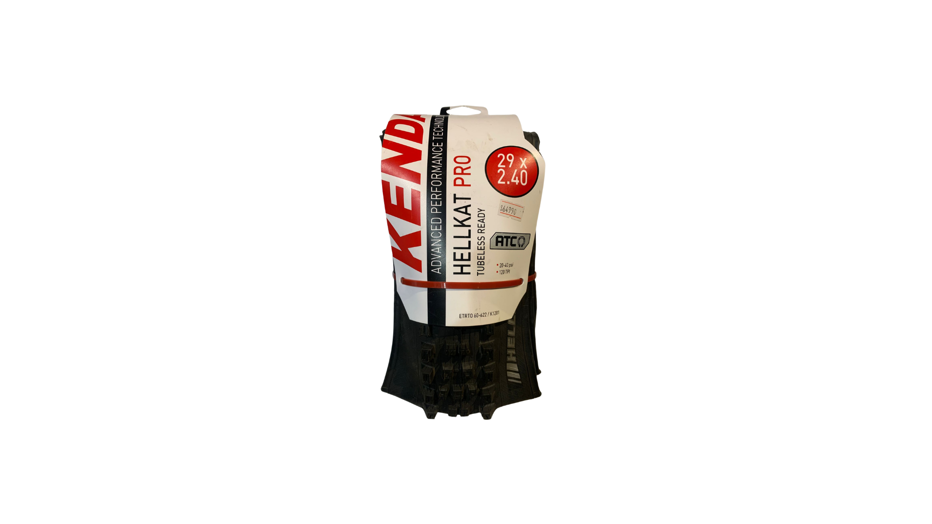 Neumático 29x2.40 Kenda Hellkat Pro EN ATC 120tpi