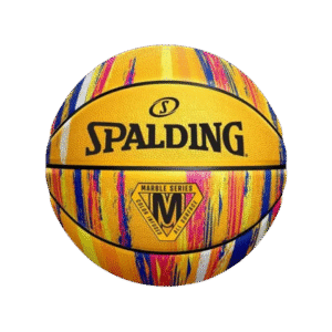Balón de Basquetbol N°7 Spalding Marble Series Amarillo