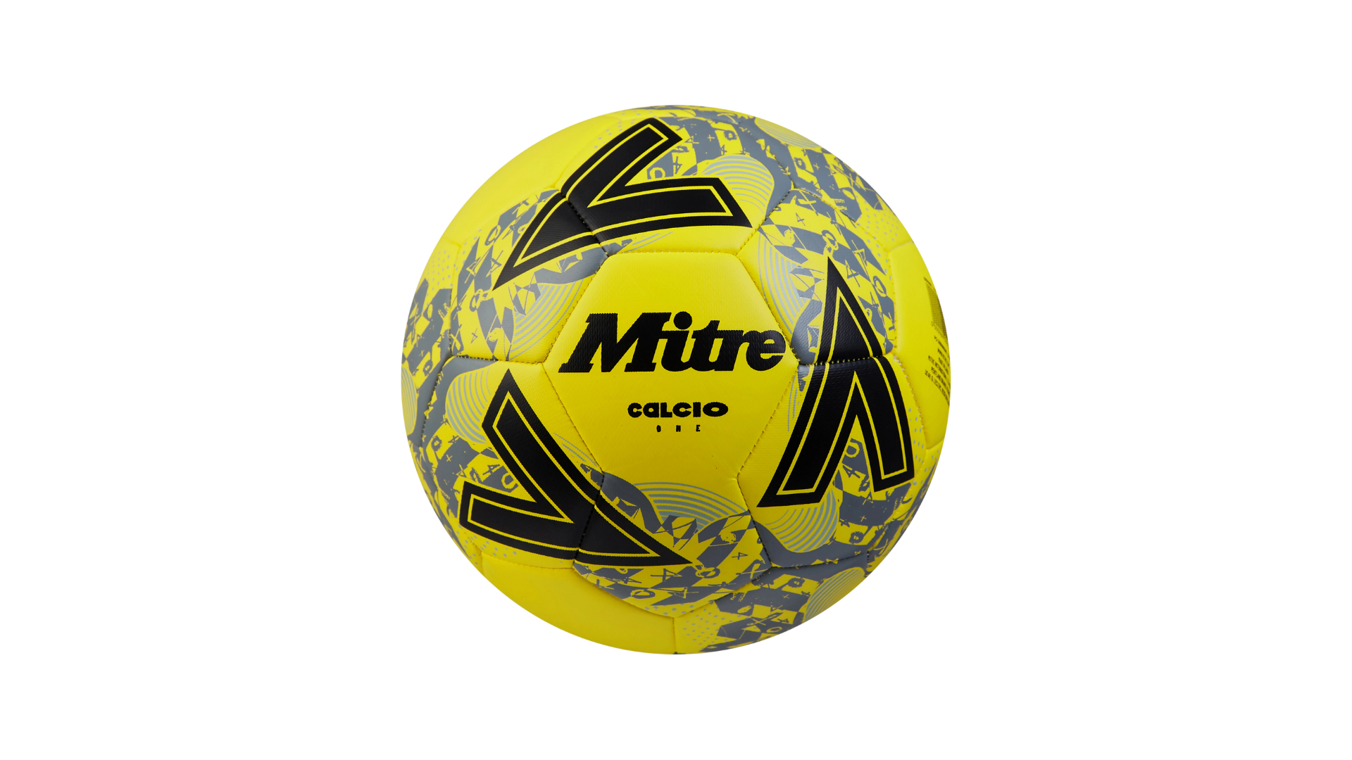 Balón de Fútbol MITRE CALCIO AMARILLO/NEGRO N°5