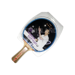 Paleta de Ping Pong Sensei 4 estrellas negra y roja FL (Cóncavo)