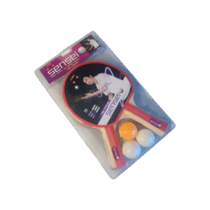 Set De 2 Paletas Y 3 Pelotas De Ping Pong Sensei 2 Estrellas