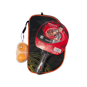 Paleta de Ping Pong Estándar KASUP 3002S con Estuche + 2 Pelotas con Estuche