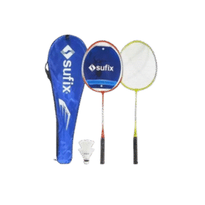 Set Badminton Sufix Raquetas + Plumillas