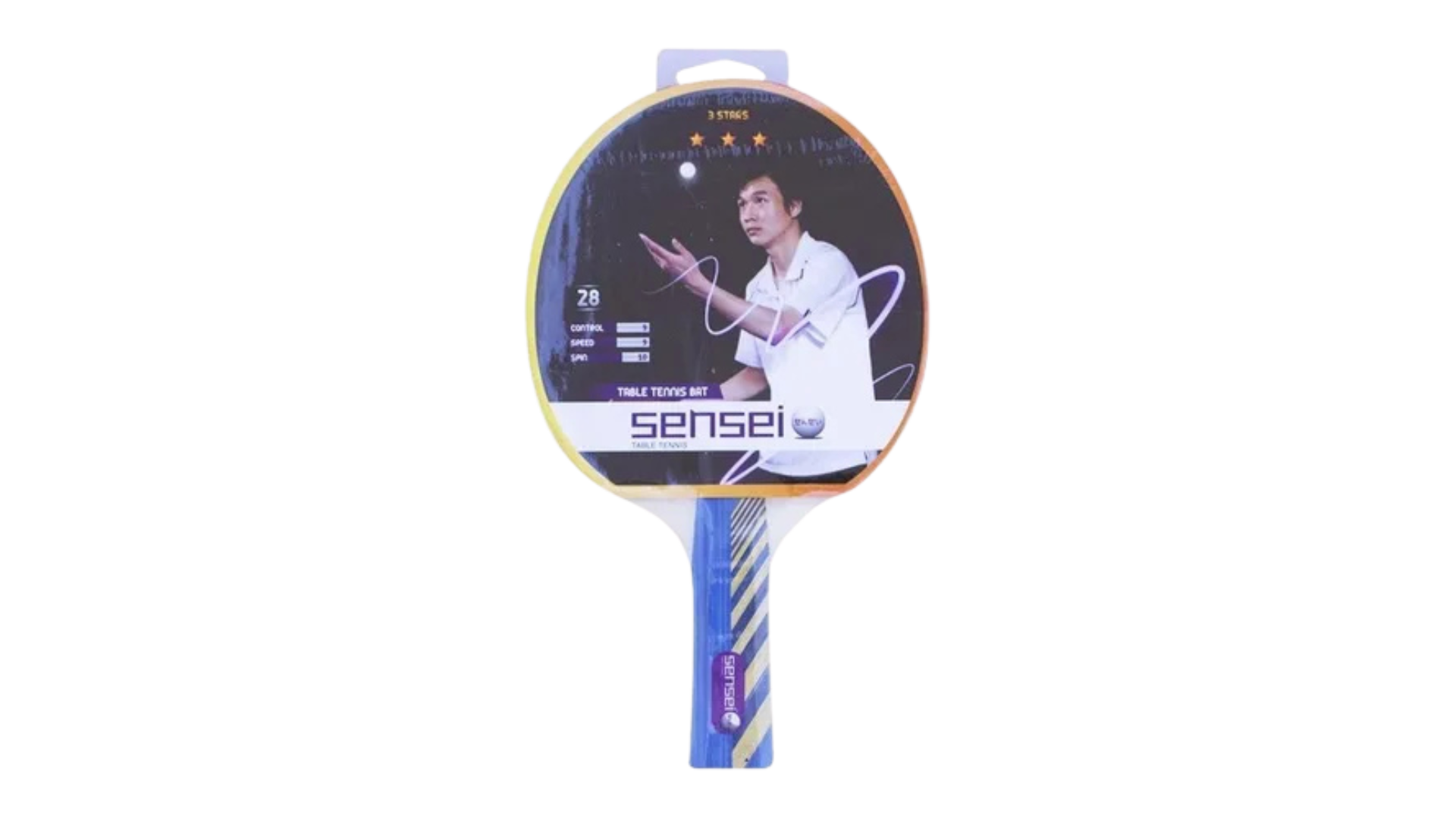 Paleta Ping Pong 3 Estrellas Sensei® - Tenis De Mesa - Imagen 4