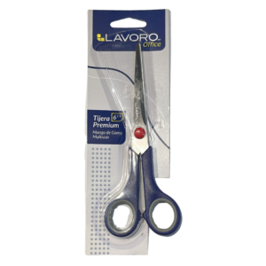 TIJERA PREMIUM PLASTOMETAL 6 1/4 LAVORO