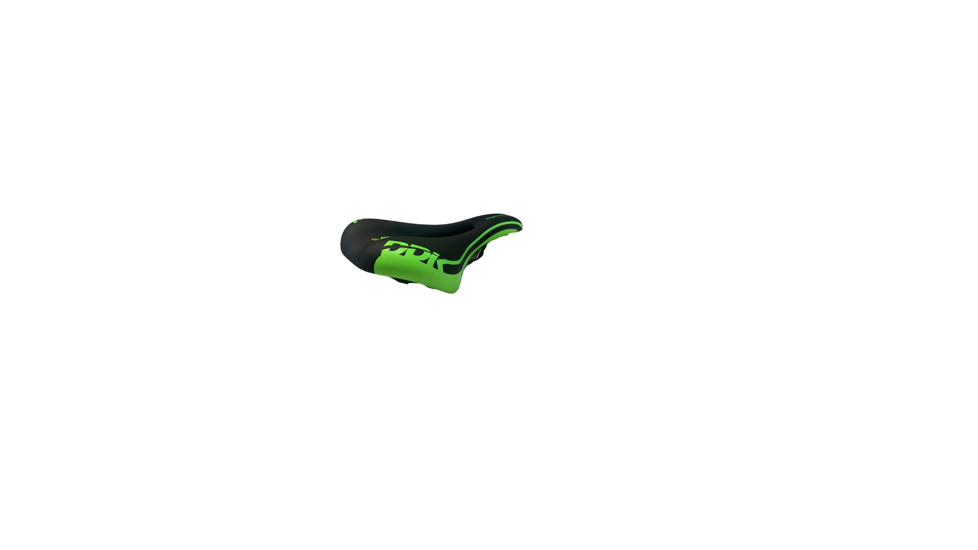 Sillin DDK SNAKE Negro/Verde Fluor - Imagen 2
