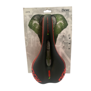 Sillin DDK SNAKE Negro/Rojo