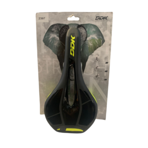 Sillin DDK RC Race Comfort Negro/Amarillo Fluor