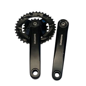 BIELAS PLATO DOBLE 22T-36T SHIMANO EJE PUNTA CUADRADO 175MM