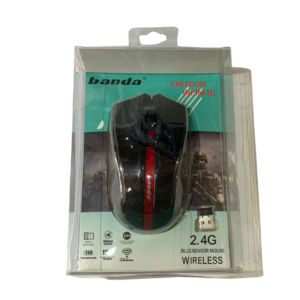 MOUSE BANDA INALAMBRICO 1000DPI/2000DPI