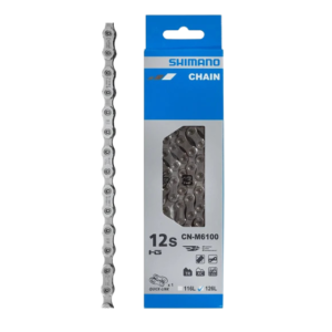 CADENA 12V. CN-M6100, SHIMANO DEORE, 126 LINKS JAPON