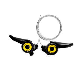 MANILLA CAMBIO SAIGUAN 3X7 CAMBIOS MTB TAPA AMARILLA