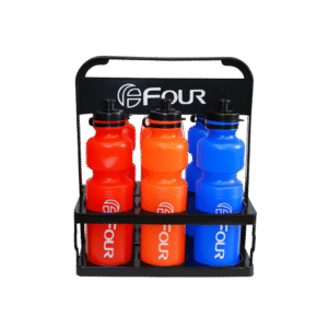 Pack Porta Botellas Hidratación + 6 Botellas 700ml Four