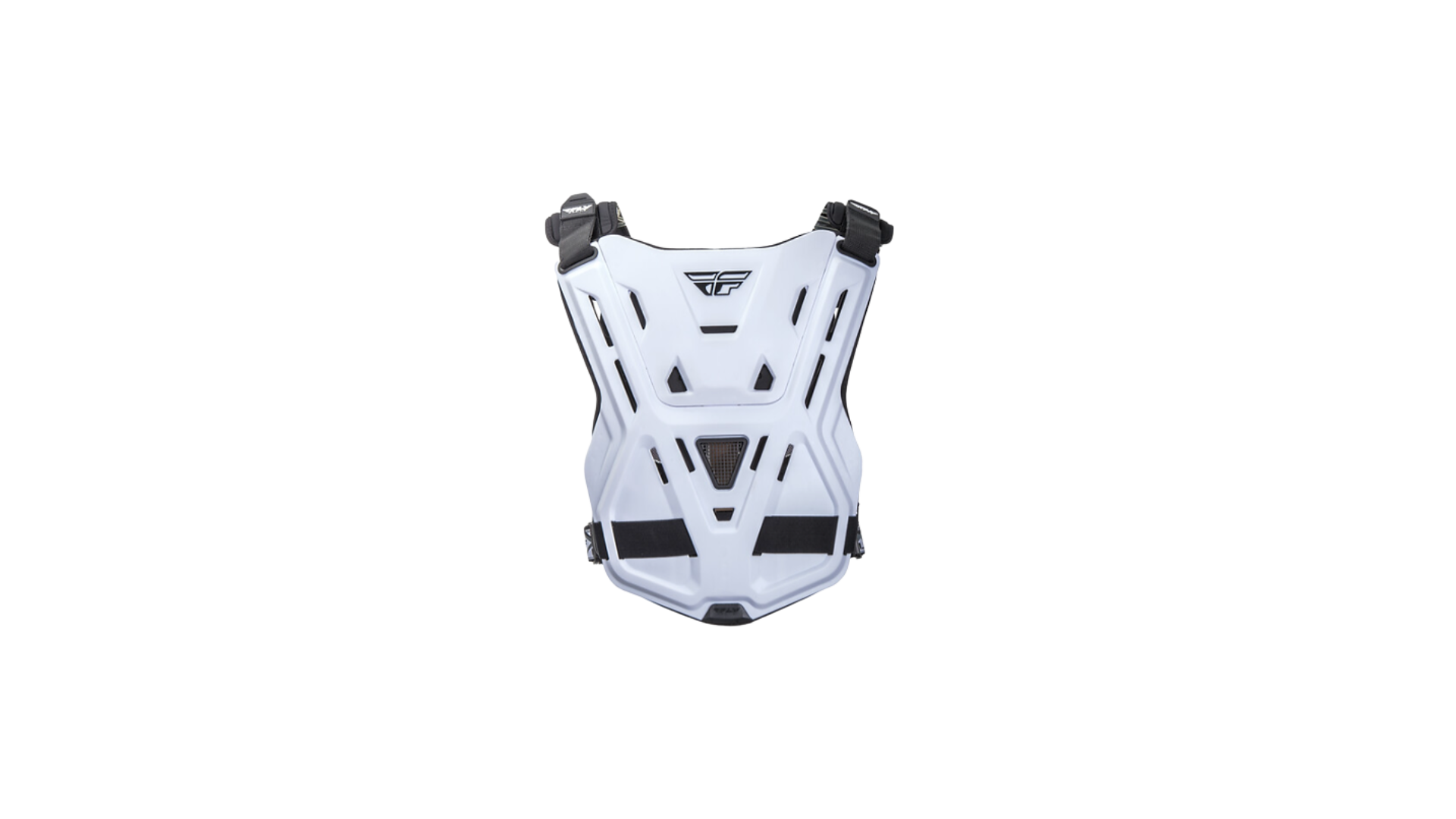 PECHERA FLY RACING BLANCA TALLA UNICA AJUSTABLE - Imagen 2