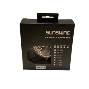 PIÑON CASSETTE SUNSHINE 10V 11-28 SILVER