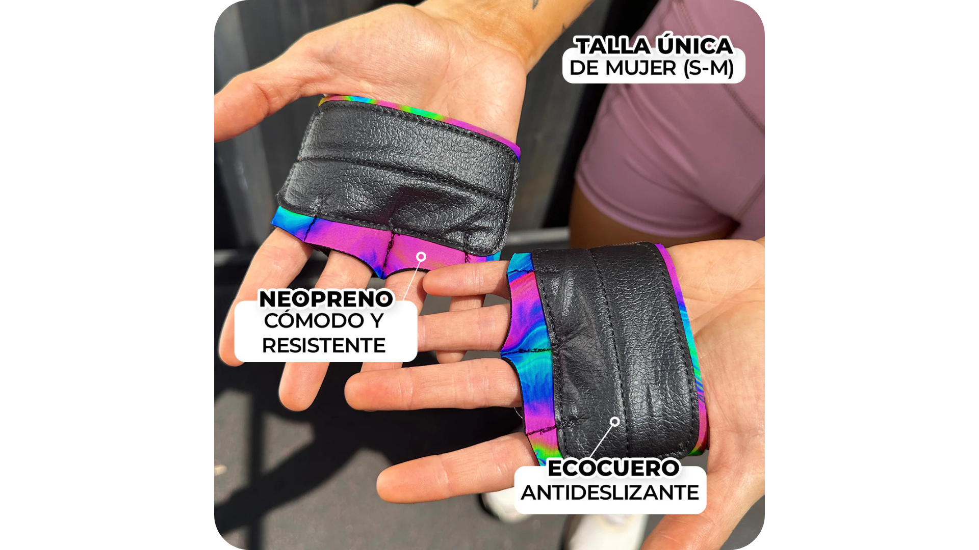 Guantes Pesas GRAB Psicodelic ORX - Imagen 6