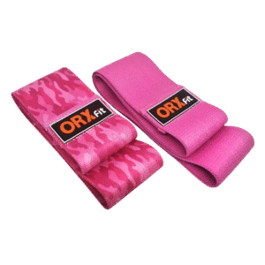 Set de Bandas Elásticas Pink Camo / Pack de Bandas Black Camo ORX fit