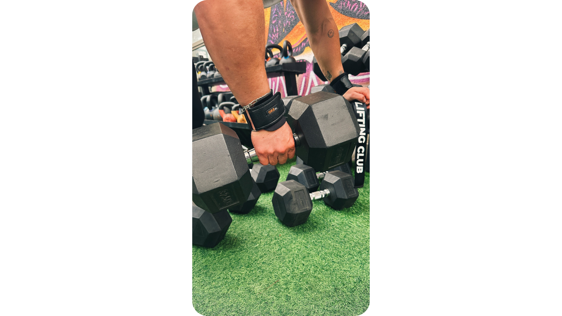 Straps Muñequeras Lifting Club ORX fit - Imagen 4