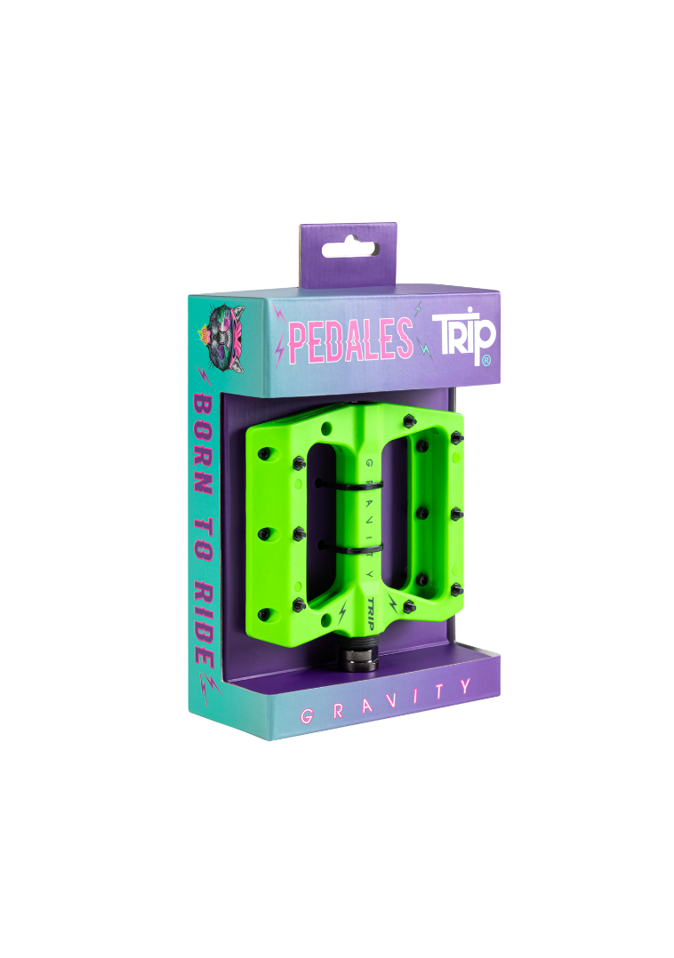 PEDAL TRIP GRAVITY GREEN NYLON