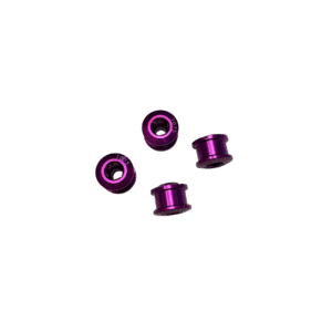 SET 4 PERNOS DE CORONA ECLIPSE  MORADO
