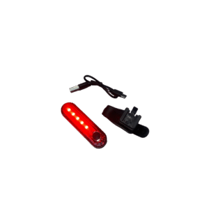 LUZ TRASERA BICICLETA RECARGABLE 50 LUMENS