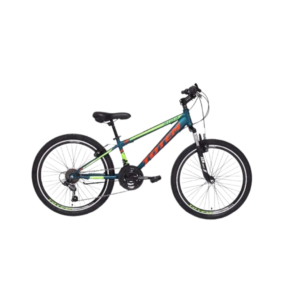 BICICLETA TOTEM MTB ARO 24 MODELO 3103 VERDE/ROJO