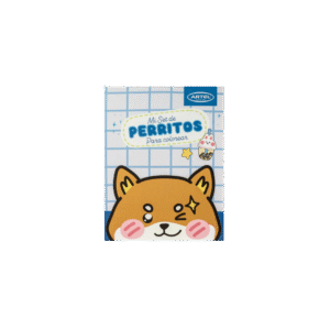 Mi set de perritos Artel para colorear