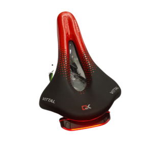 ASIENTO MTB VITTAL CON LUZ BLACK/RED