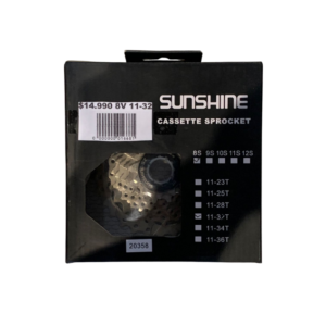PIÑON CASSETTE SUNSHINE 8V 11-32 SILVER