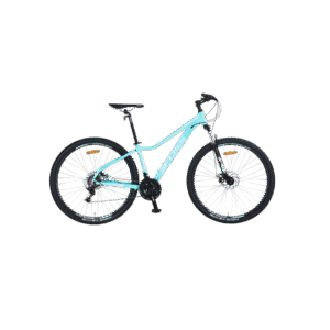 Bicicleta FOSS Aqua 29 Talla S/M 15,5 Aluminio 21 Vel. Transmision Shimano, Horquilla c Bloqueo, F. Disco Mecanicos. Turquoise/White