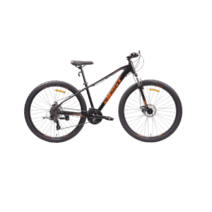 BICICLETA BEST FLARE ARO 29 ALUMINIO / 24VEL / SHIMANO / DISC M / MTB / VARON COLOR NEGRO / NARANJO