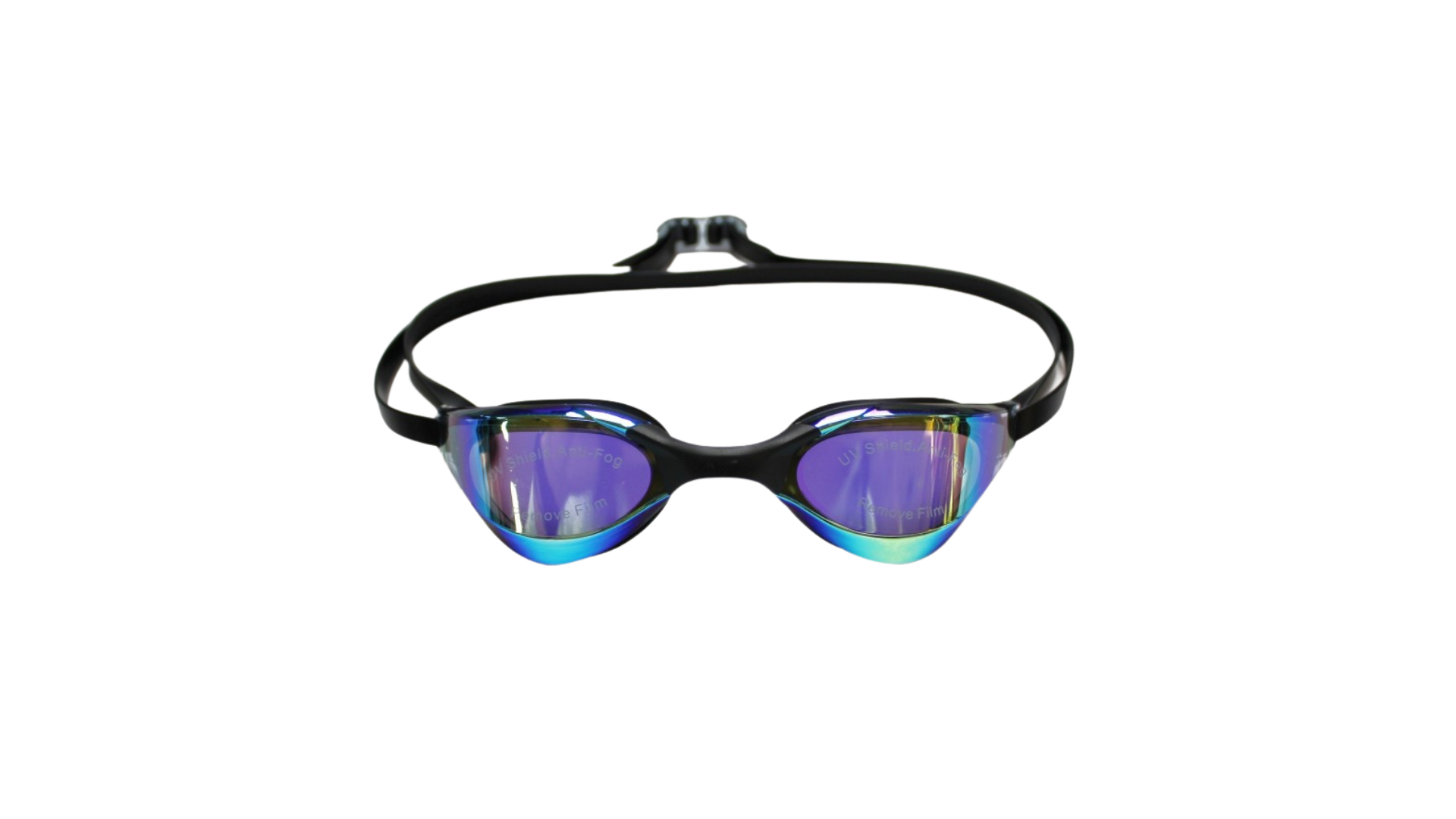 Lente de Natación Competencias UKTIME BLACK-MIRROR