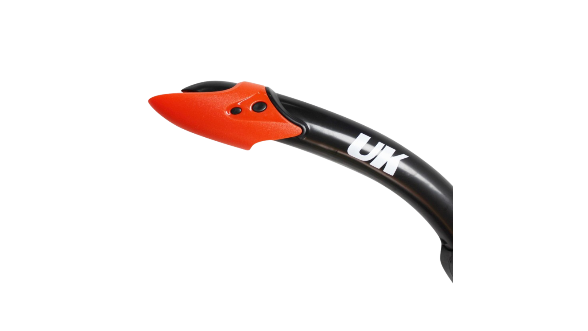 Set Mascara + Snorkel Junior Negro-Naranjo UKtime sport - Imagen 4