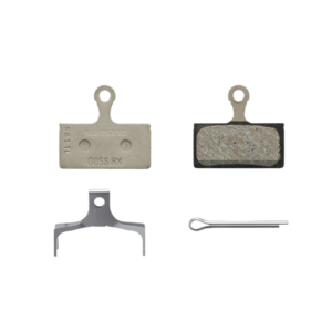 PASTILLA FRENO SHIMANO RESINA W/O FIN (G05S-RX), PAD SPRING, W/SPLIT PIN CAJA