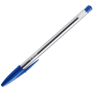 Lápiz Pasta BIC Cristal Punta Mediana 1.0 Mm Azul / Negro / Rojo
