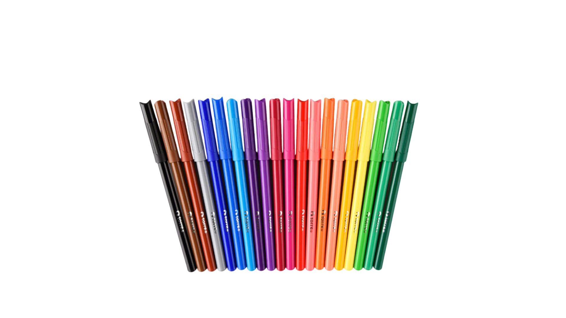 Plumones De Dibujo 20 Colores Torre - Imagen 3