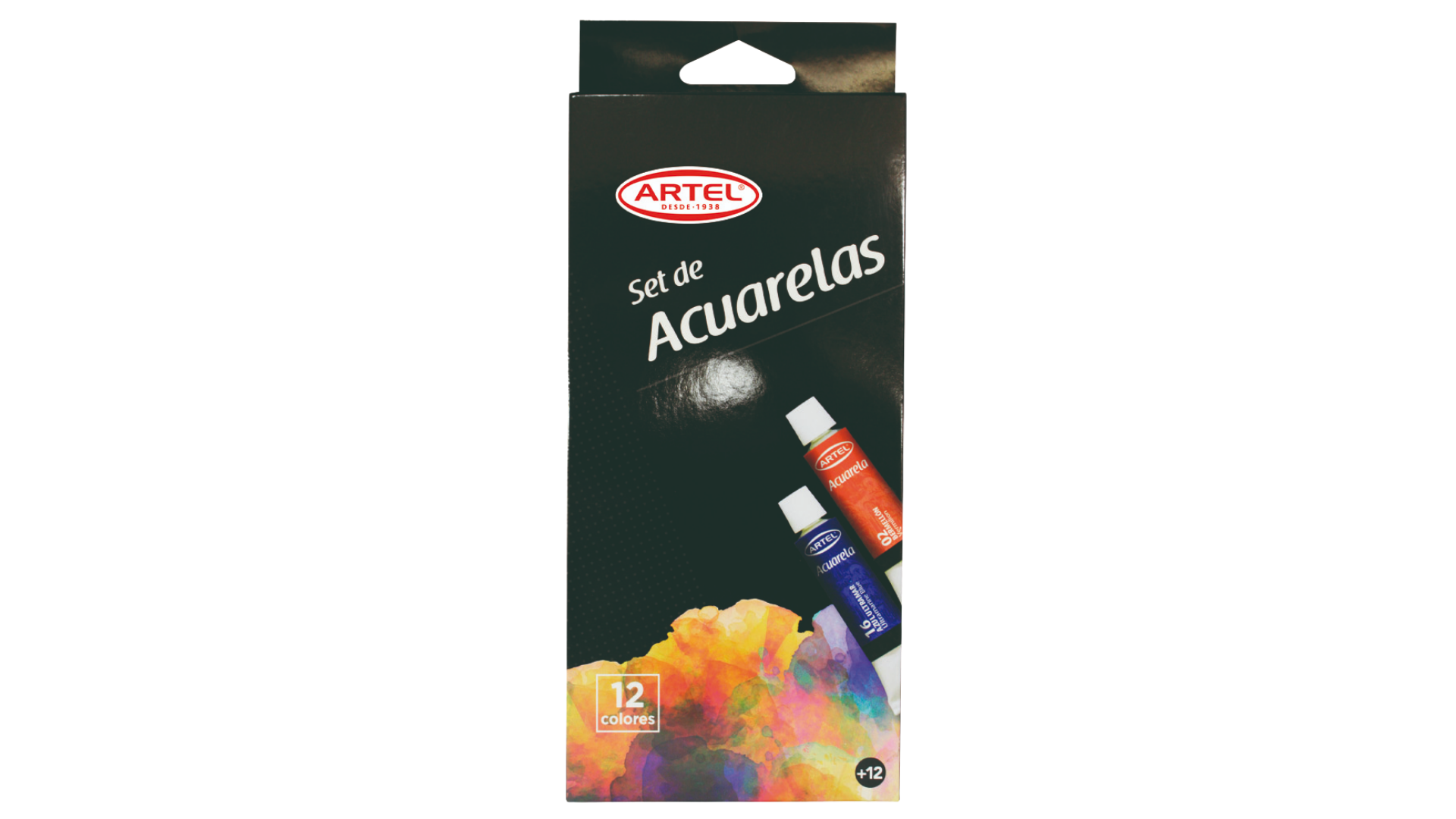 Set De Acuarelas 12 Colores De 12Ml Artel