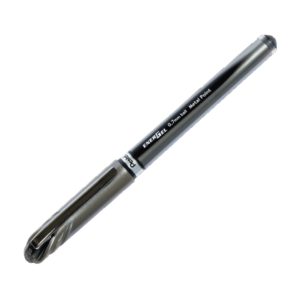 Bolígrafo Gel Pentel Energel Punta Metálica 0.7 mm Negro