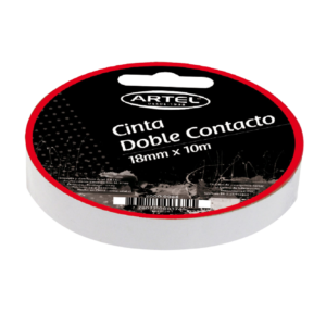 Cinta Doble Contacto Rollo 18Mm X 10Mt Artel