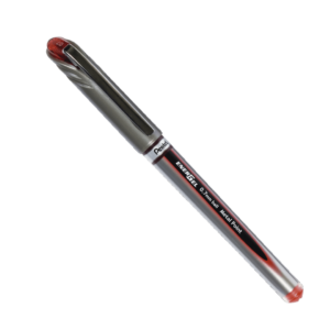 Bolígrafo Gel Pentel Energel Punta Metálica 0.7 mm Rojo