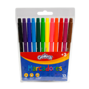 Estuche 12 Marcadores Georgi