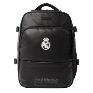 Mochila Multifuncional de Viaje Real Madrid Mediano Negro Totto