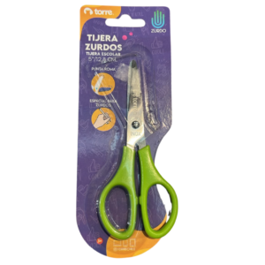TIJERA ESCOLAR PARA ZURDOS TORRE 5'' / 12,8CM