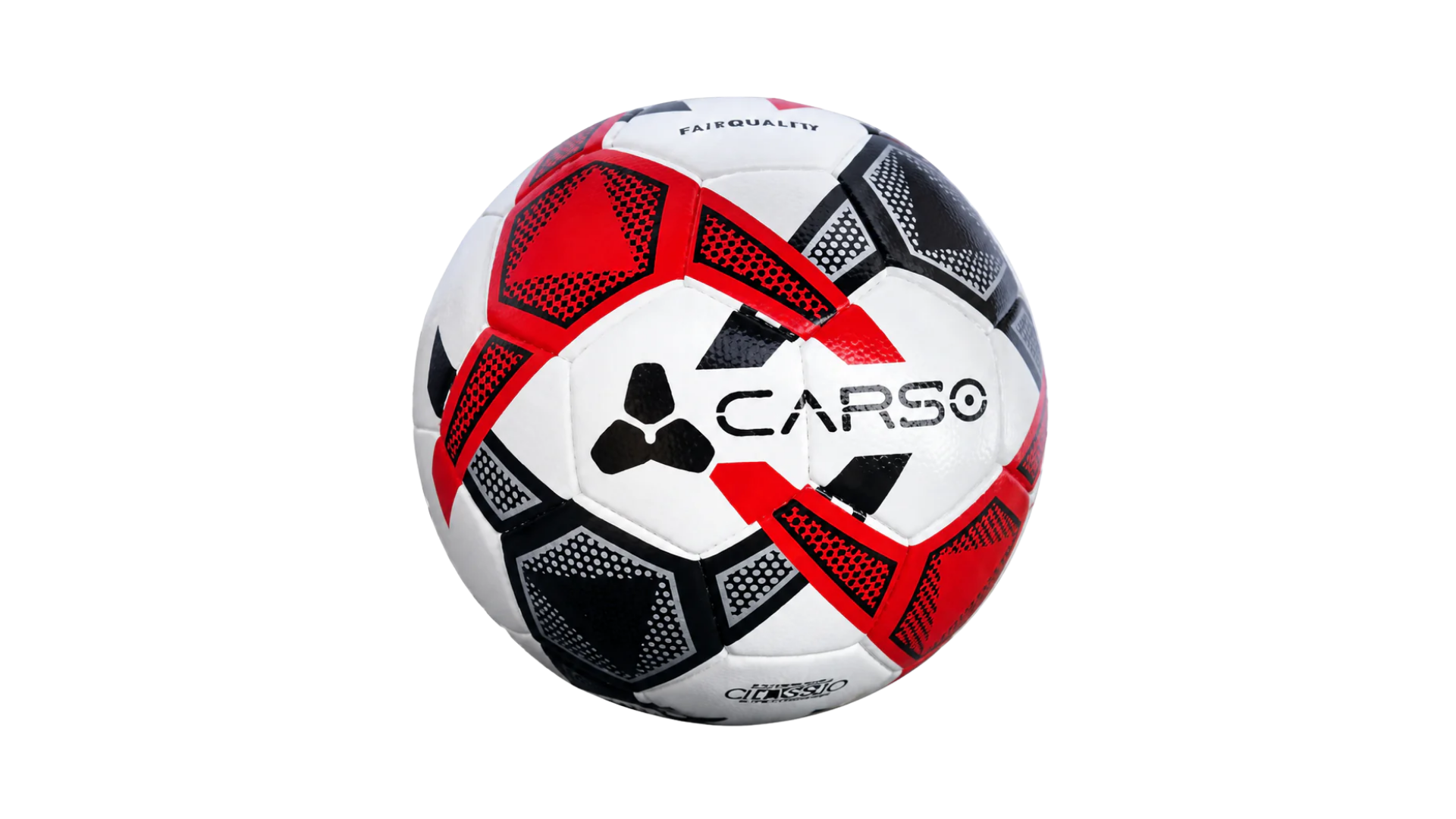 BALÓN FUTBOLITO CARSO HYPPER MATCH ROJO/BLANCO N°4