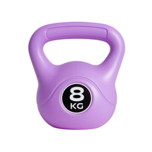 Pesa Rusa Kettlebell Rellena 8 Kg Morada