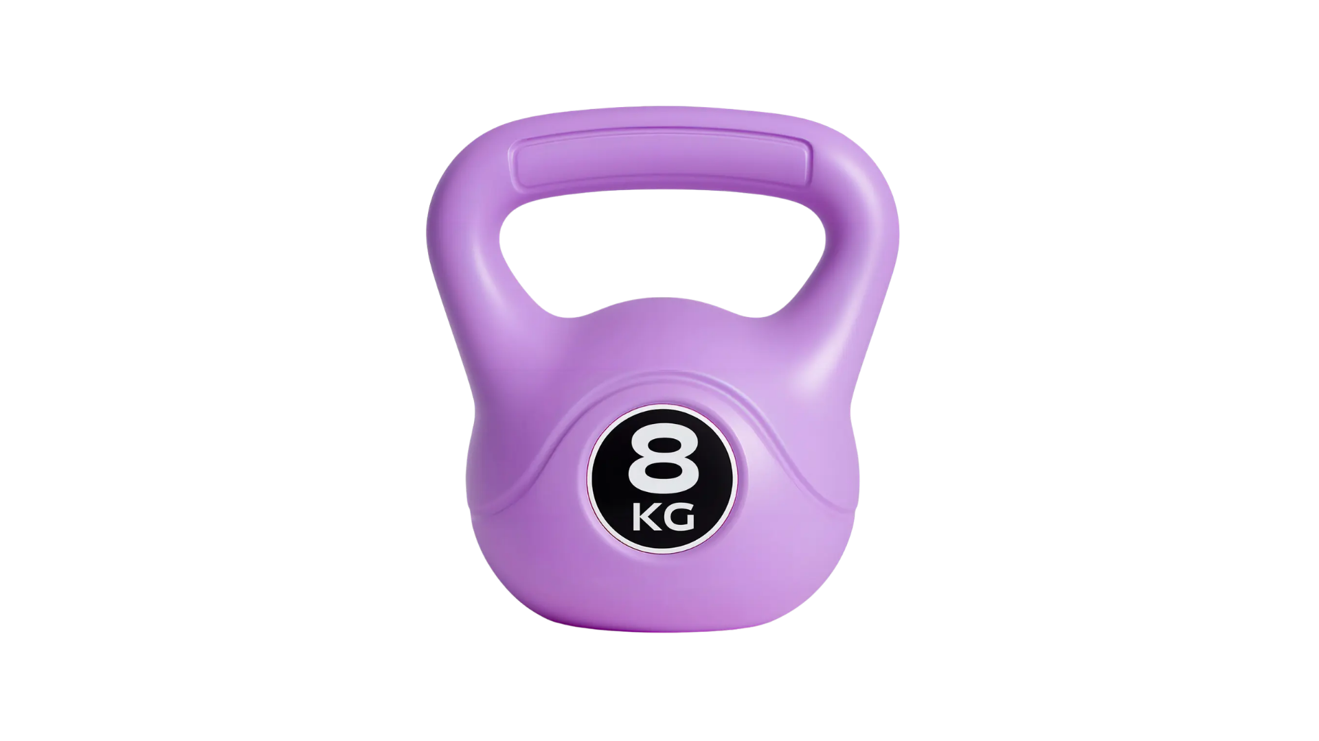 Pesa Rusa Kettlebell Rellena 8 Kg Morada