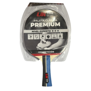 Paleta Ping Pong Premium Clásica 3 Estrellas UKtime Sport